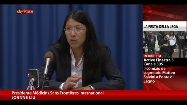 Ebola, conferenza stampa di Medici senza frontiere a Ginevra