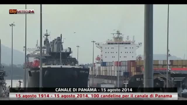 Panama, 100 candeline per il Canale. Video