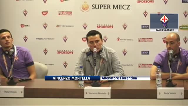 Fiorentina, Montella non si sbilancia sul futuro di Cuadrado