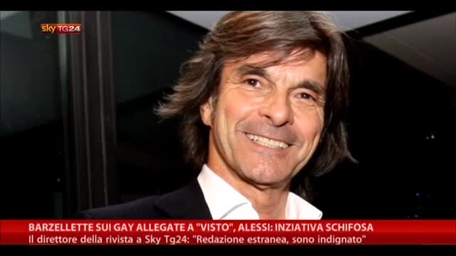 Barzellette sui gay allegate a Visto, Alessi: sono indignato