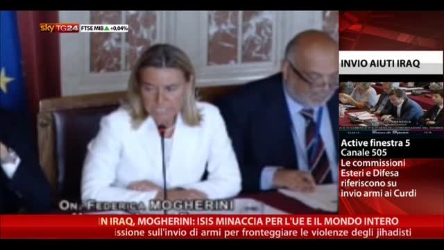 Mogherini: Isis nata perché ritiene Al Qaeda moderata