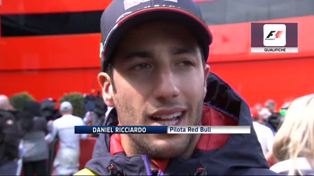 GP Belgio, Ricciardo soddisfatto dopo la qualifica