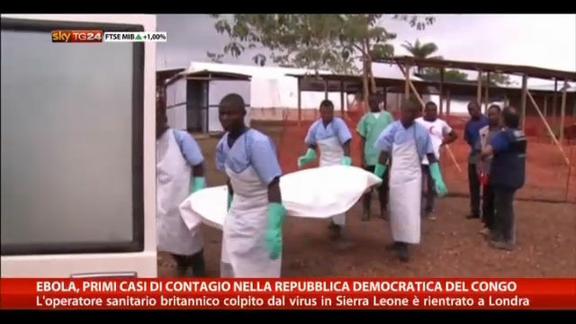 Ebola, primi casi di contagio in Congo