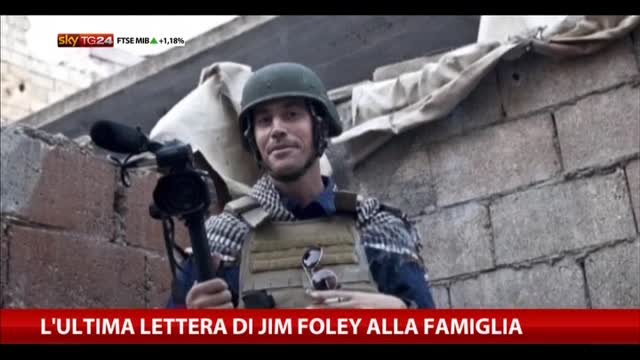L'ultima lettera di James Foley alla famiglia