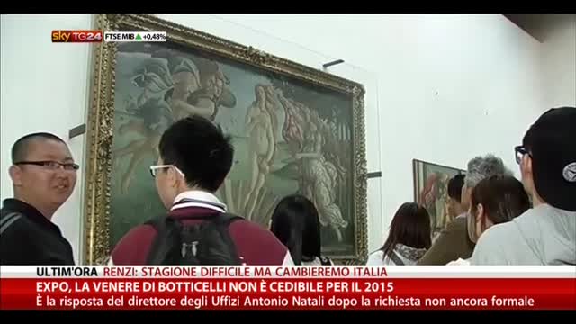 Expo, la Venere di Botticelli non è cedibile per il 2015
