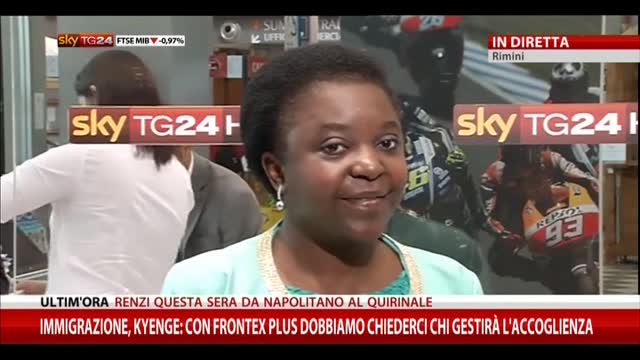 "Macumba" su Calderoli, il commento di Cécile Kyenge