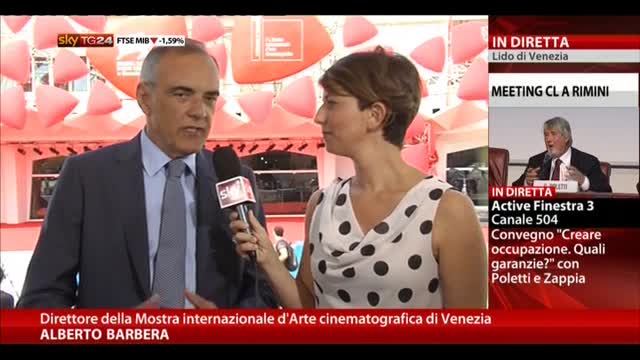 Mostra di Venezia, intervista al direttore Alberto Barbera