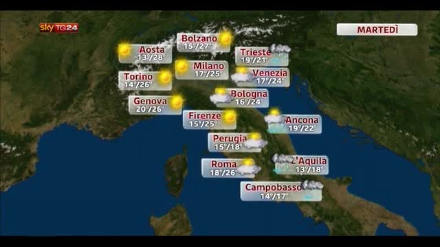 Meteo Italia 01.09.2014