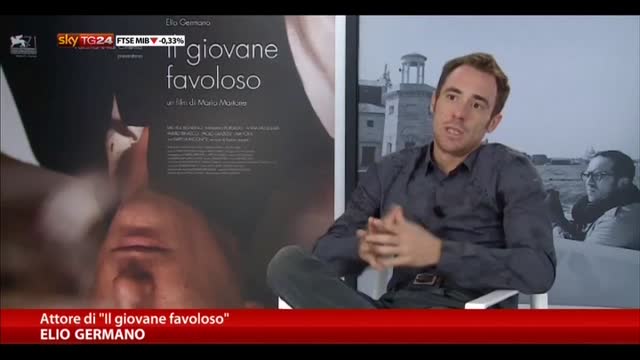 "Il giovane favoloso" a Venezia 71, intervista a Elio Gemano