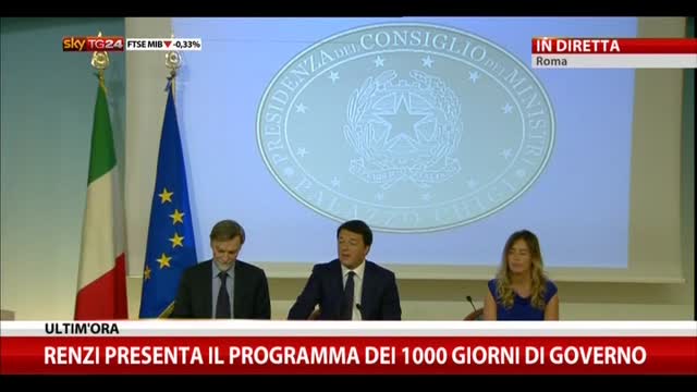 Renzi: "Verificabilità dei risultati è una vera rivoluzione"