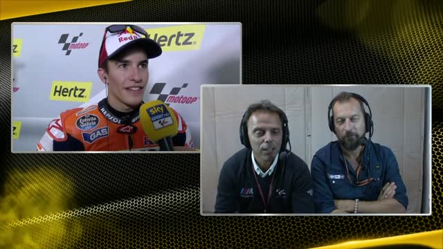 Marquez-Rossi, botta e risposta a Silverstone