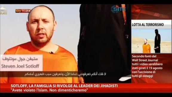Sotloff, la famiglia si rivolge al leader dei jihadisti