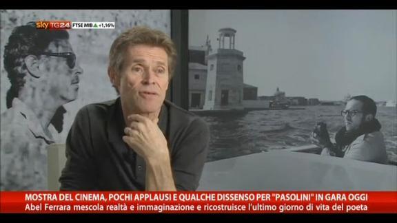 "Pasolini" a Venezia, intervista a Willem Dafoe