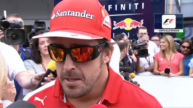 Alonso: "Il futuro? Penso solo al GP di Monza"