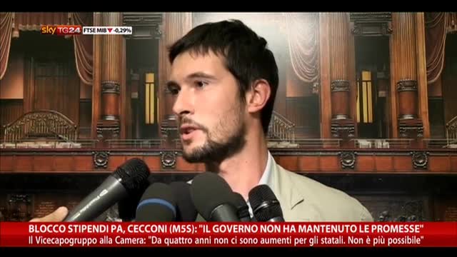 PA, Cecconi (M5S): "Il Governo non ha mantenuto le promesse"