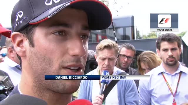 Monza, Ricciardo: "Ho avuto qualche problema con il motore"