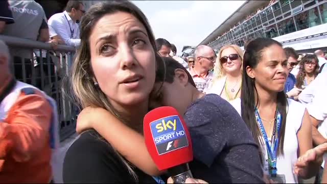 La moglie di Massa: "Qui un'emozione speciale"