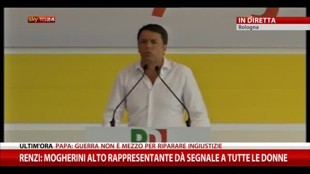 Renzi: chi critica misura 80 euro sono esperti 1a Repubblica
