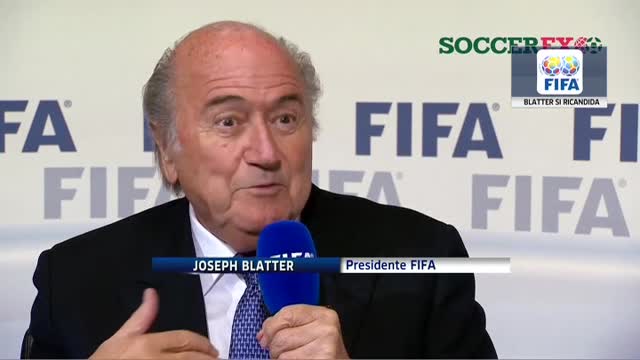 Fifa, Blatter si ricandida: "La mia missione non è finita"