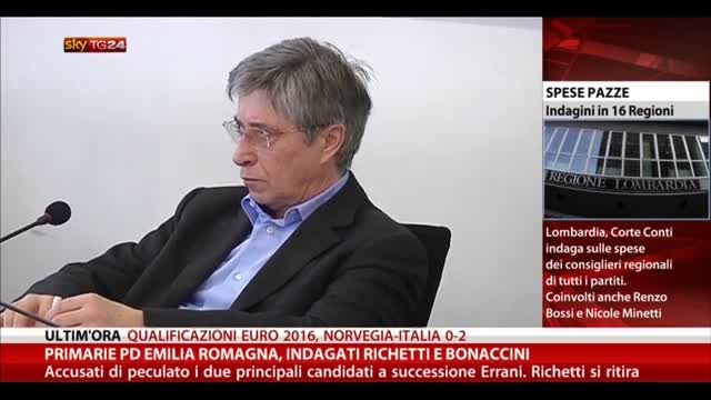 Primarie PD Emilia Romagna, indagati Richetti e Bonaccini
