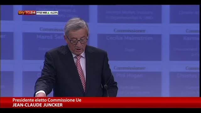 Juncker su Mogherini: stupito da polemiche sul suo conto