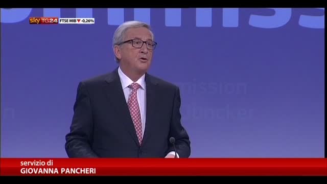 Commissione UE, Juncker: ho messo in campo squadra vincente