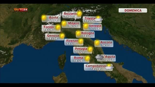 Meteo Italia 13.09.2014