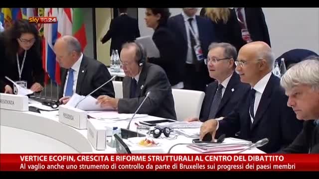 Vertice Ecofin, crescita e riforme strutturali nel dibattito