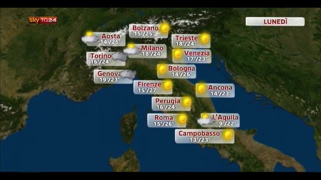 Meteo Italia 14.09.2014