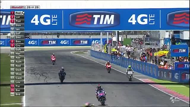 MotoGP, ultimo giro a Misano: la vittoria di Rossi