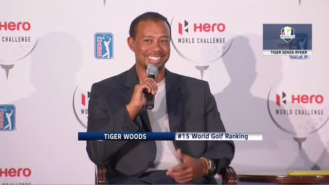 Golf, Ryder cup senza Tiger Woods