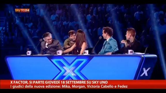 X Factor, si parte giovedì 18 settembre su Sky Uno