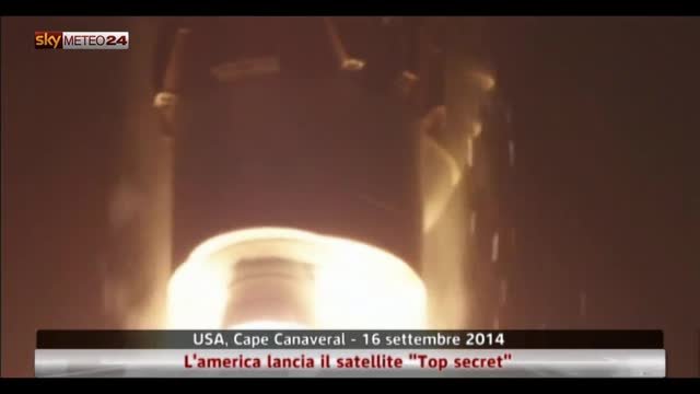Usa, l'america lancia il satellite "Top secret"