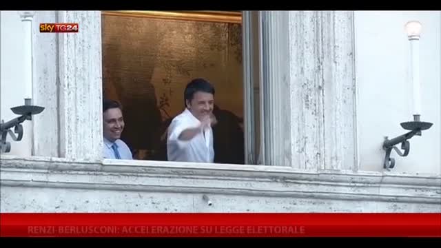 Renzi-Berlusconi: accelerazione su legge elettorale