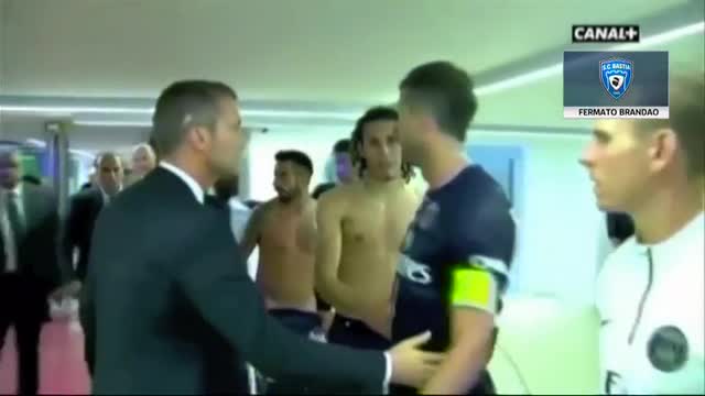 Brandao stangato, sei mesi per la testata a Thiago Motta