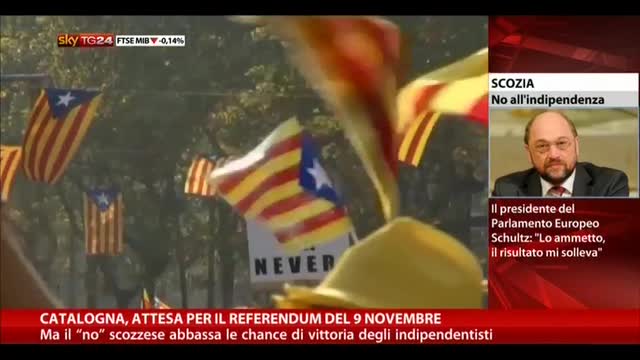 Catalogna, attesa per il referendum del 9 novembre