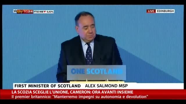 Scozia, referendum per l'indipendenza: vince il no