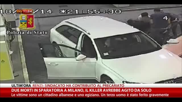 2 morti in sparatoria a Milano, killer avrebbe agito da solo