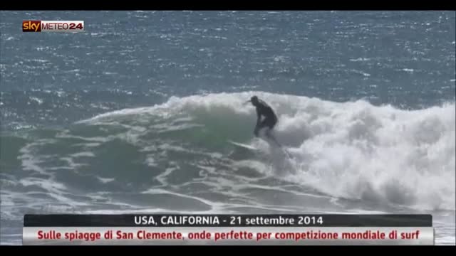 Surf: a San Clemente,  gara per il titolo mondiale