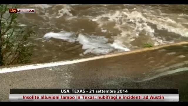 Incidenti per il maltempo in Texas