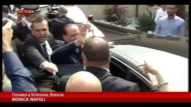 Berlusconi chiude lavori della scuola di formazione FI