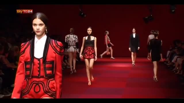 Milano, Fashion week: la Sicilia spagnola di Dolce&Gabbana