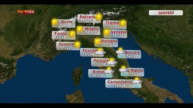 Meteo Italia 23.09.2014
