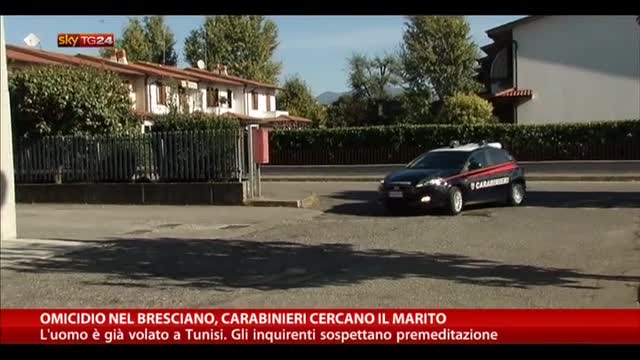 Omicidio nel Bresciano, carabinieri cercano il marito