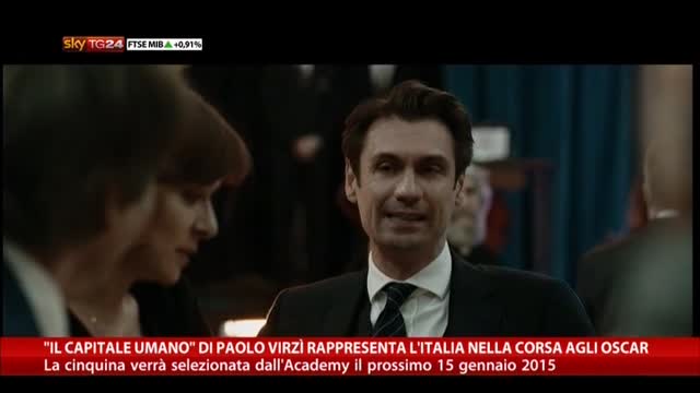 "Il capitale umano" per l'Italia nella corsa agli Oscar
