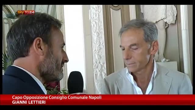 Napoli, Lettieri: "De Magistris deve dimettersi"