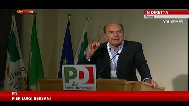 Pd, Bersani: noi sul baratro ci andiamo per Metodo Boffo