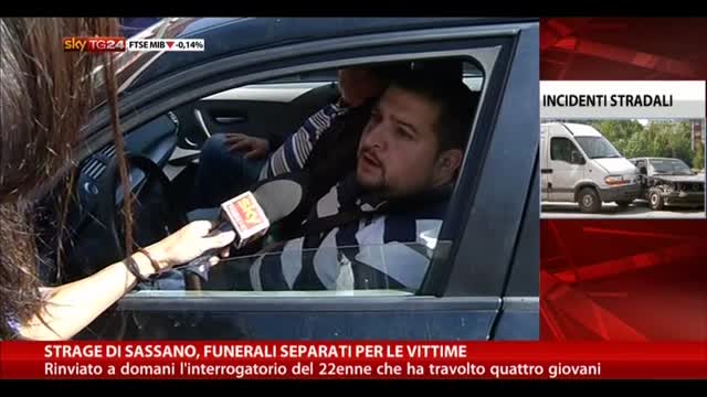 Strage di Sassano, funerali separati per le vittime