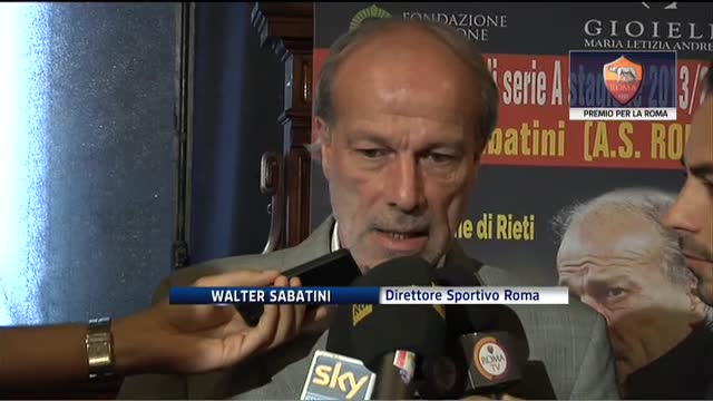 Roma, Sabatini: "Felici di giocarcela alla pari con la Juve"