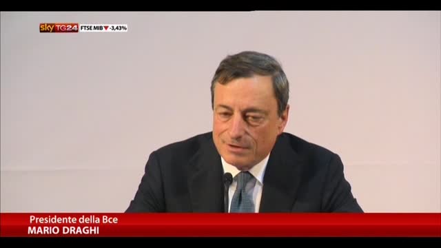 Mario Draghi: riforme e meno tasse per fiducia nel futuro